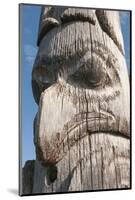 First Nation Totem Pole at the Courthouse in Prince Rupert, British Columbia, Canada, North America-Michael DeFreitas-Mounted Photographic Print