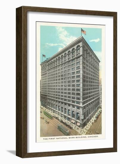 First National Bank Building, Chicago, Illinois-null-Framed Art Print