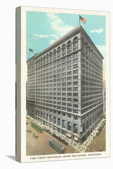 First National Bank Building, Chicago, Illinois-null-Stretched Canvas