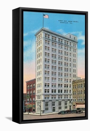 First National Bank, Danville, Illinois-null-Framed Stretched Canvas