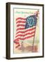 First National Flag-null-Framed Art Print