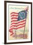 First National Flag-null-Framed Art Print