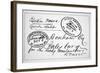 First News of Abraham Lincoln's Election to President, 1860-null-Framed Giclee Print