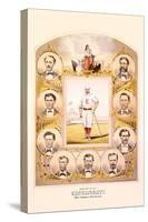 First Nine of the Cincinnati (Red Stockings) Base Ball Club-Tuchfarber, Walkley & Moellman-Stretched Canvas