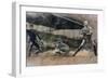 First Out of a Double Play-Lance Richbourg-Framed Giclee Print