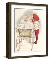 First Outing, 1898-Maud Humphrey-Framed Giclee Print