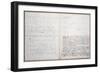 First Page of a Letter Written by Leibniz on His Admission to the 'Academie Des Sciences' in Paris-Gottfried Wilhelm Leibniz-Framed Giclee Print