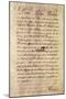 First Page of Brazilian Constitution, 1824, Brazil-null-Mounted Giclee Print