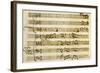 First Page of Cantata for Holy Christmas-Alessandro Stradella-Framed Giclee Print