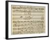 First Page of the Sheet Music of Il Trespolo Tutore-null-Framed Giclee Print