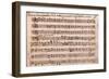 First Page of the Sheet Music of the Oratorio of Saint John the Baptist-Alessandro Stradella-Framed Giclee Print