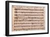 First Page of the Sheet Music of the Oratorio of Saint John the Baptist-Alessandro Stradella-Framed Giclee Print