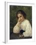 First Pain, 1863-Silvestro Lega-Framed Giclee Print