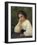 First Pain, 1863-Silvestro Lega-Framed Giclee Print