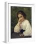 First Pain, 1863-Silvestro Lega-Framed Giclee Print