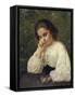 First Pain, 1863-Silvestro Lega-Framed Stretched Canvas