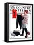 "First Pair of Long Pants," Country Gentleman Cover, October 6, 1923-Angus MacDonall-Framed Stretched Canvas