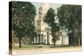 First Parish Church, Concord-null-Stretched Canvas