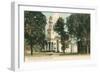 First Parish Church, Concord-null-Framed Art Print