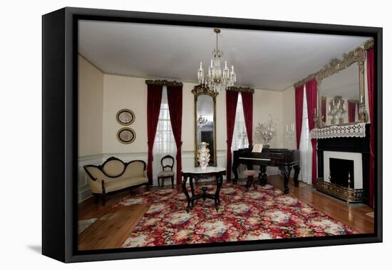 First Parlor In The First White House Of The Confederacy, Montgomery, Alabama-Carol Highsmith-Framed Stretched Canvas