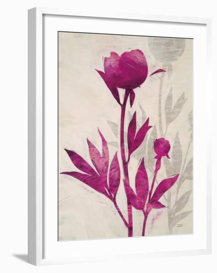 First Peony 2-Ivo Stoyanov-Framed Art Print