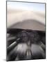 First Person Perspective of a Motorcycle Ride-null-Mounted Photographic Print