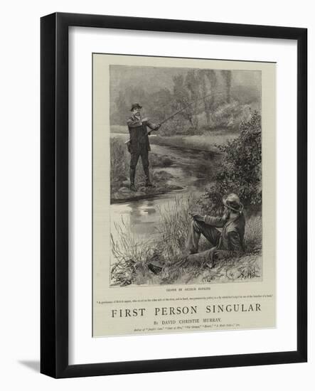 First Person Singular-Arthur Hopkins-Framed Giclee Print