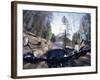 First Person View from a Moving Motorcycle-null-Framed Photographic Print