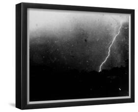 First Photograph of Lightning-null-Framed Poster