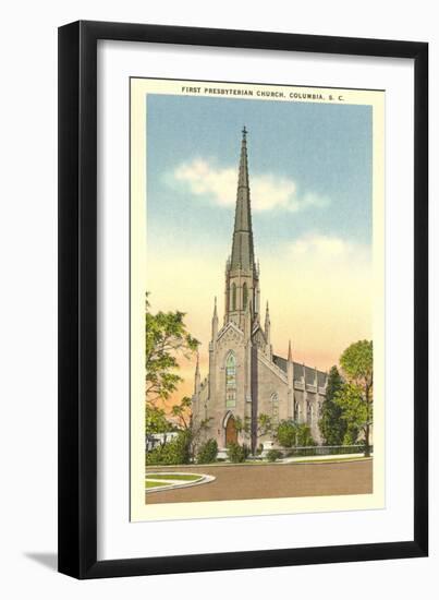 First Presbyterian Church, Columbia-null-Framed Art Print