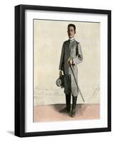 First President of the Philippines Emilio Aguinaldo, Circa 1898-null-Framed Giclee Print