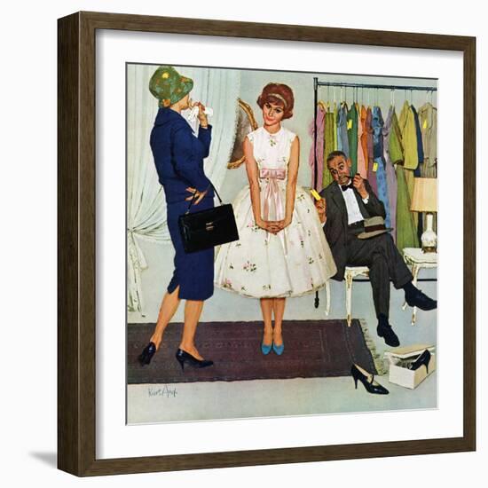 "First Prom Dress", April 18, 1959-Kurt Ard-Framed Giclee Print