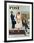 "First Prom Dress" Saturday Evening Post Cover, April 18, 1959-Kurt Ard-Framed Giclee Print