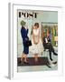 "First Prom Dress" Saturday Evening Post Cover, April 18, 1959-Kurt Ard-Framed Giclee Print