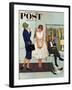 "First Prom Dress" Saturday Evening Post Cover, April 18, 1959-Kurt Ard-Framed Giclee Print