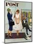 "First Prom Dress" Saturday Evening Post Cover, April 18, 1959-Kurt Ard-Mounted Giclee Print