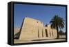First Pylon, Medinet Habu (Mortuary Temple of Ramses Iii), West Bank-Richard Maschmeyer-Framed Stretched Canvas