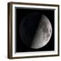 First Quarter Moon-Stocktrek Images-Framed Photographic Print