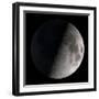 First Quarter Moon-Stocktrek Images-Framed Photographic Print