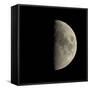 First Quarter Moon-Eckhard Slawik-Framed Stretched Canvas