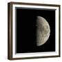 First Quarter Moon-Eckhard Slawik-Framed Premium Photographic Print