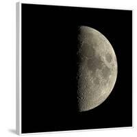 First Quarter Moon-Eckhard Slawik-Framed Photographic Print