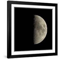 First Quarter Moon-Eckhard Slawik-Framed Photographic Print