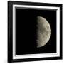 First Quarter Moon-Eckhard Slawik-Framed Photographic Print