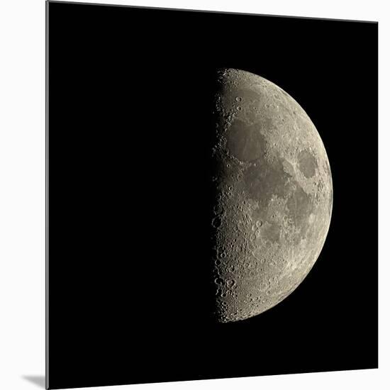 First Quarter Moon-Eckhard Slawik-Mounted Photographic Print