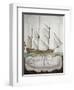 First-Rank Ship at Half Sail from Atlas of Sailing by Gian Maria Maffioletti-null-Framed Giclee Print