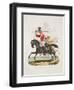 First Regiment of Life Guards, New Uniform, Engraved by Joseph Constantine Stadler, 1815-Charles Hamilton Smith-Framed Giclee Print