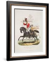 First Regiment of Life Guards, New Uniform, Engraved by Joseph Constantine Stadler, 1815-Charles Hamilton Smith-Framed Giclee Print