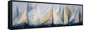First Sail II-María Antonia Torres-Framed Stretched Canvas