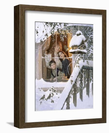 First Served-Alan Murray-Framed Giclee Print